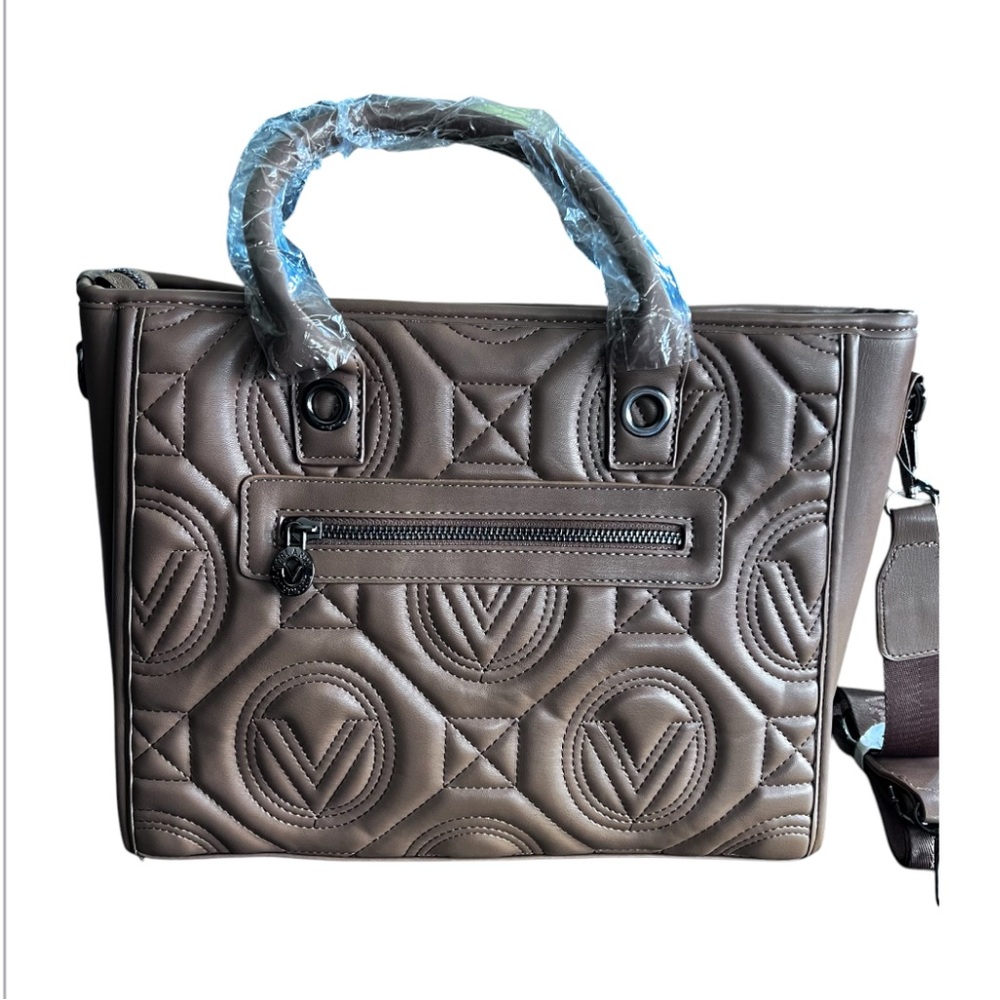 Valentino Orlandi Handbag Crossbody Taupe Coin Purse